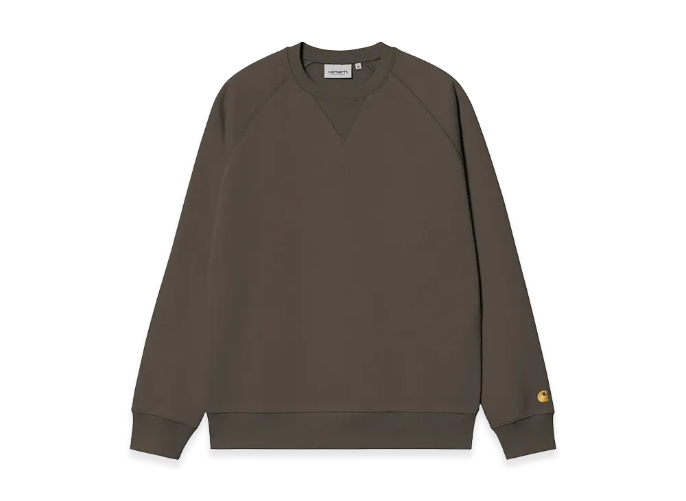 Carhartt WIP Chase Sweat "Shungite/Gold"