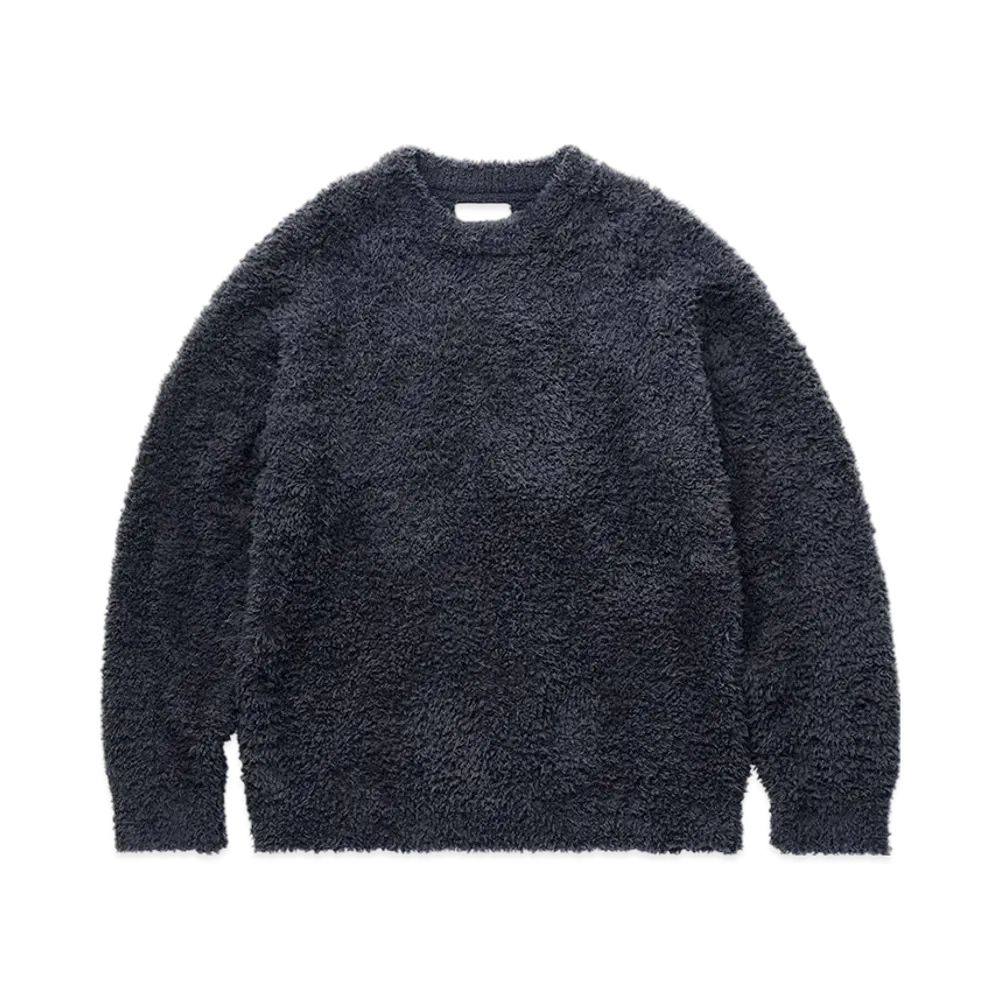 GELATO PIQUE Basic Gelato Pullover "Charcoal Gray"