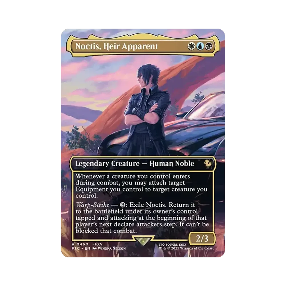 Noctis, Heir Apparent R :Foil [FIC 0460] [EN](FINAL FANTASY CHOCOBO BUNDLE)