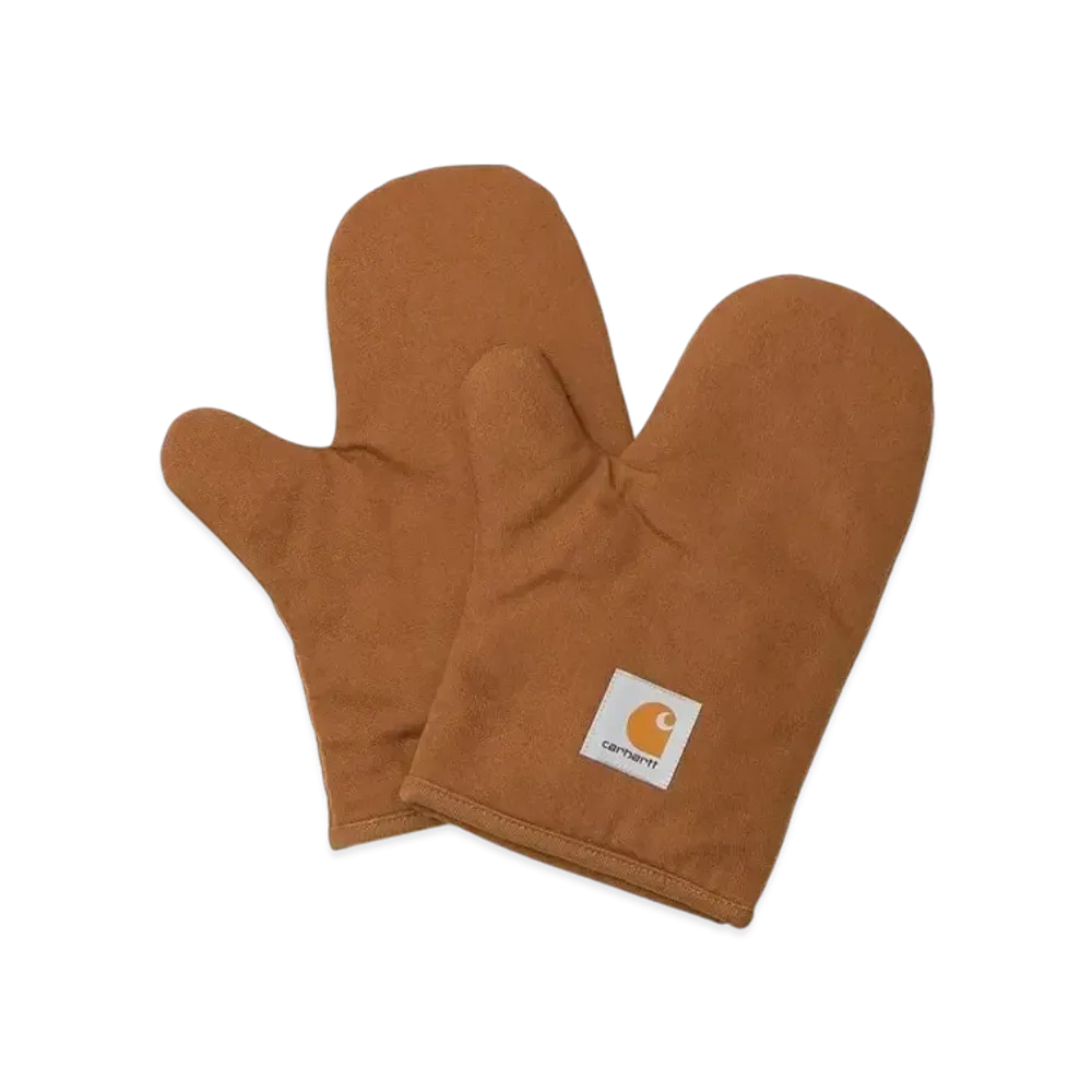 Carhartt WIP Canvas Oven Mitt Set "Hamilton Brown"