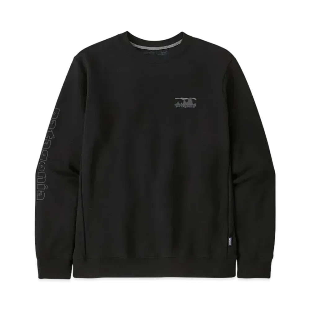 Patagonia Men's 73 Skyline Uprisal Crew Sweatshirt "Black"