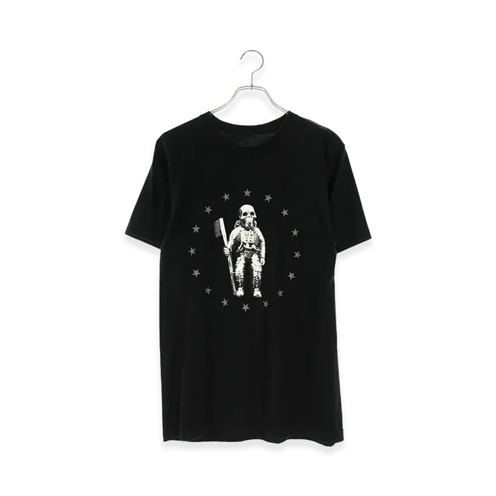 Chrome Hearts Foti Skull & Cemetery Cross Print T-Shirt "Black"