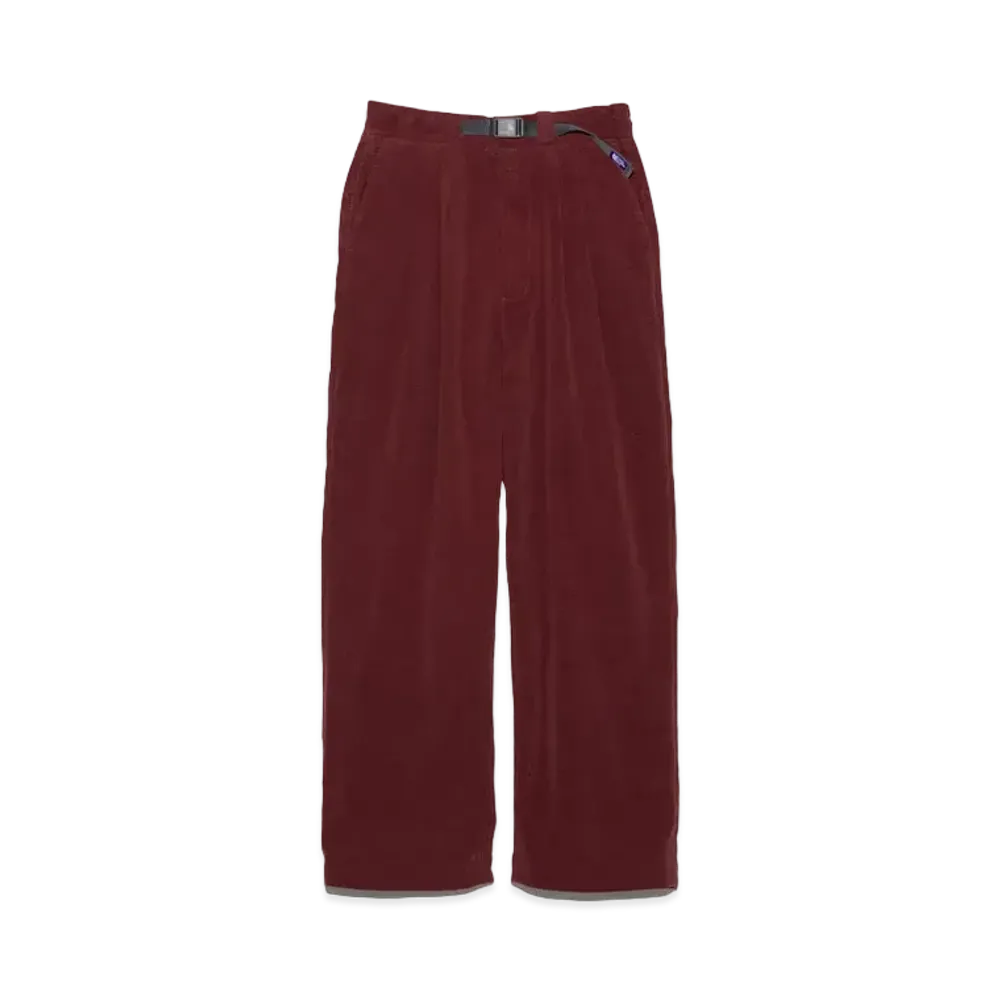 The North Face PURPLE LABEL Corduroy Field Tuck Pants "Burgundy"