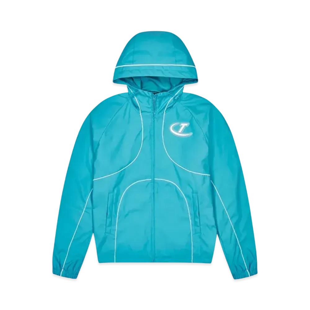 TRAPSTAR Hyperdrive Piped Padded Windbreaker "Teal"