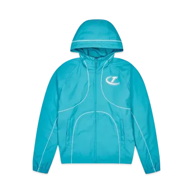 TRAPSTAR Hyperdrive Piped Padded Windbreaker "Teal"