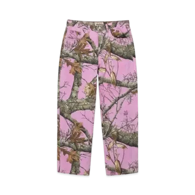 Stussy Realtree Edge Big Ol' Jean "Pink"