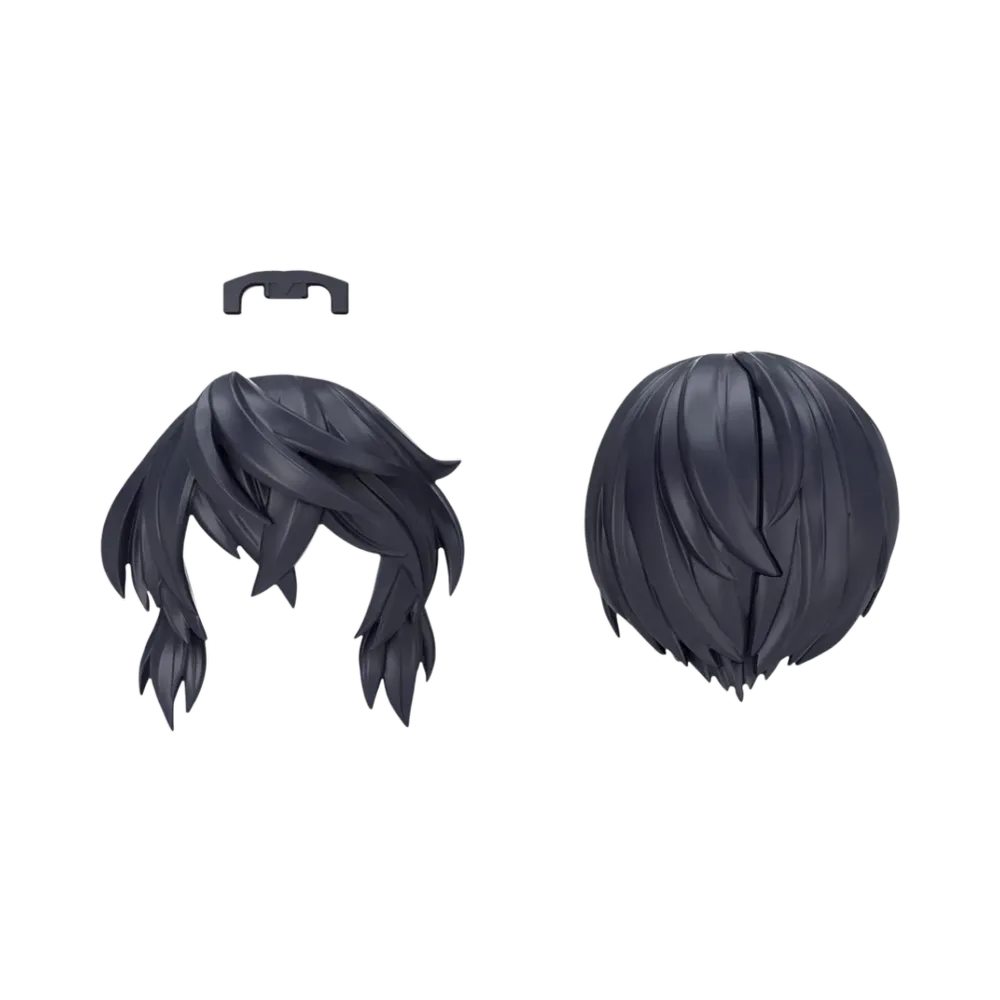 BANDAI "30 MINUTES SISTERS" 30MS Optional Hairstyle Parts Vol.13 Medium Hair 8 [Black 1]