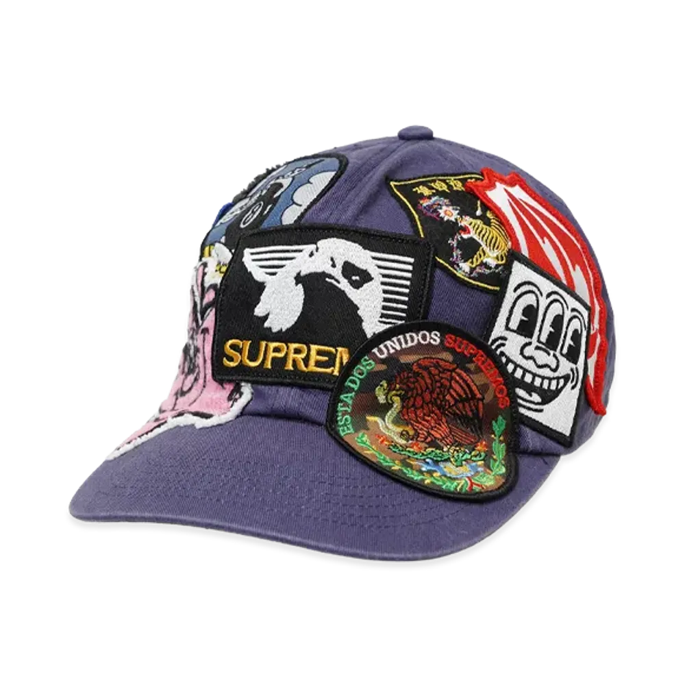 Supreme Patches 6-Panel "Navy"