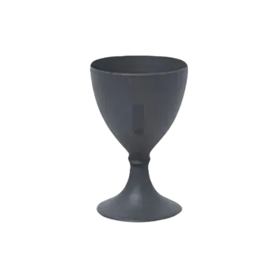 5450 THE PRODUCTS PORCELAIN WINE GLASS "BLACK"
