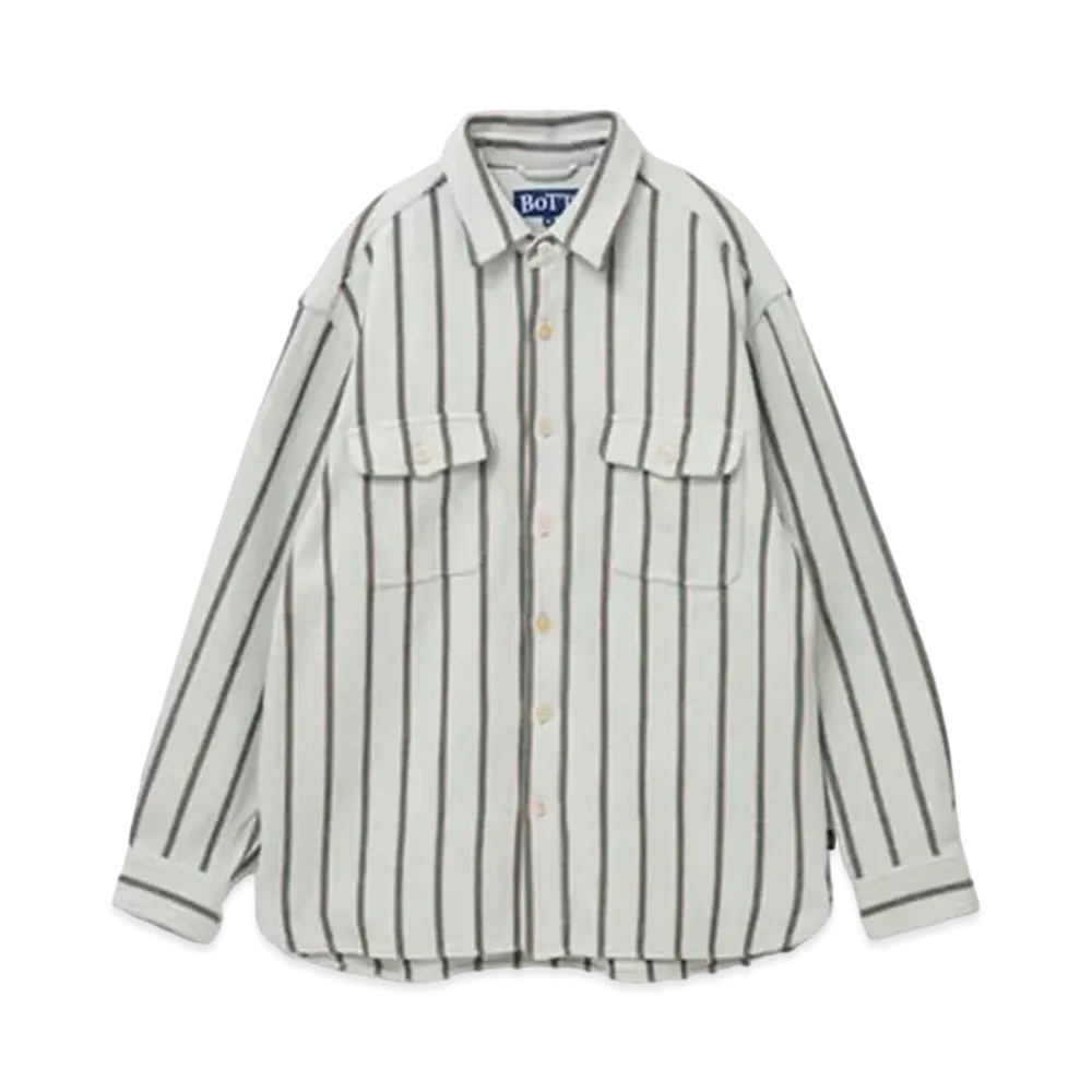 BoTT Jacquard Stripe Shirt "Natural"