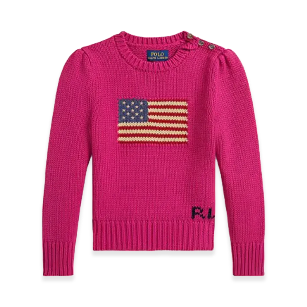 Polo Ralph Lauren Kids Sweaters "Pink"