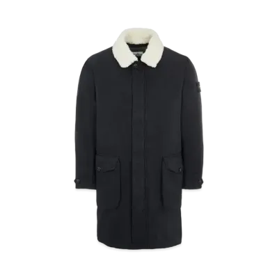 Stone Island 70749 DAVID-TC WITH KNIT WOOL LINING "Black"