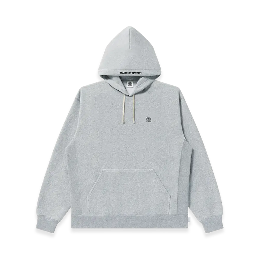 BlackEyePatch Small OG Label Heavyweight Hoodie "Heather Gray"