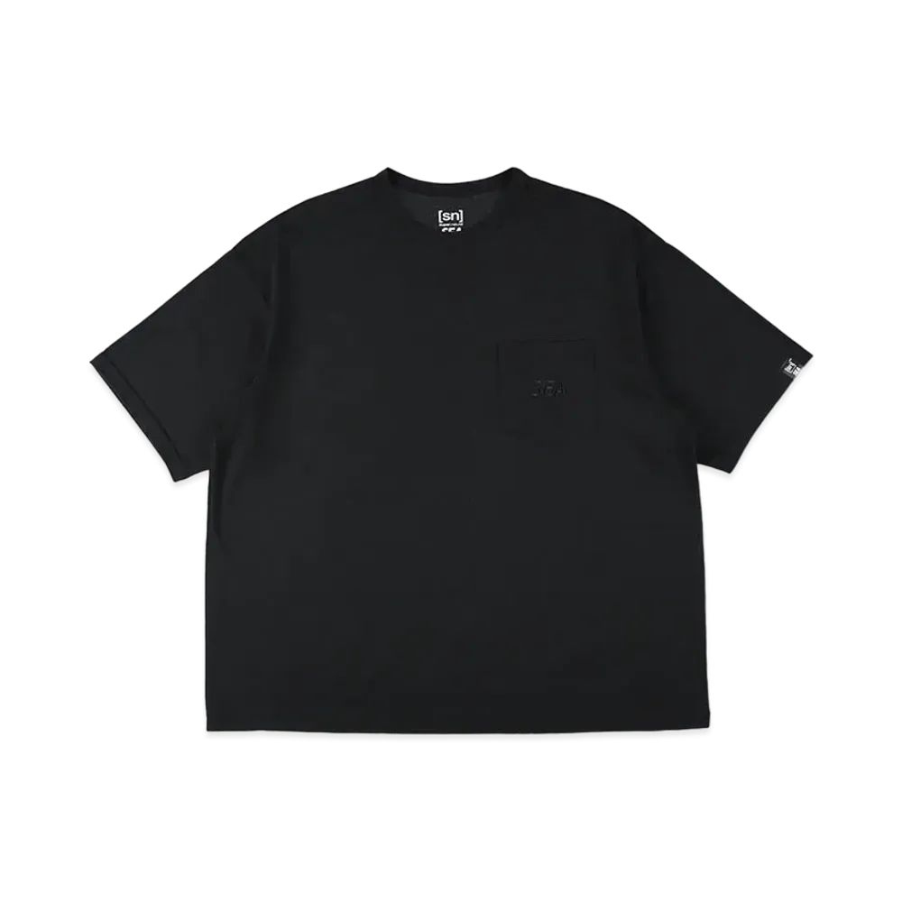 WIND AND SEA x [sn]super.natural Pocket Tee "Black"