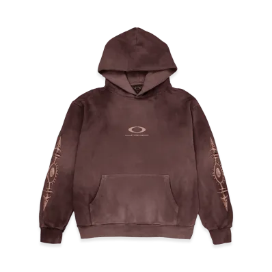 Travis Scott Cactus Jack x Oakley Eye Pullover Hoodie "Brown"