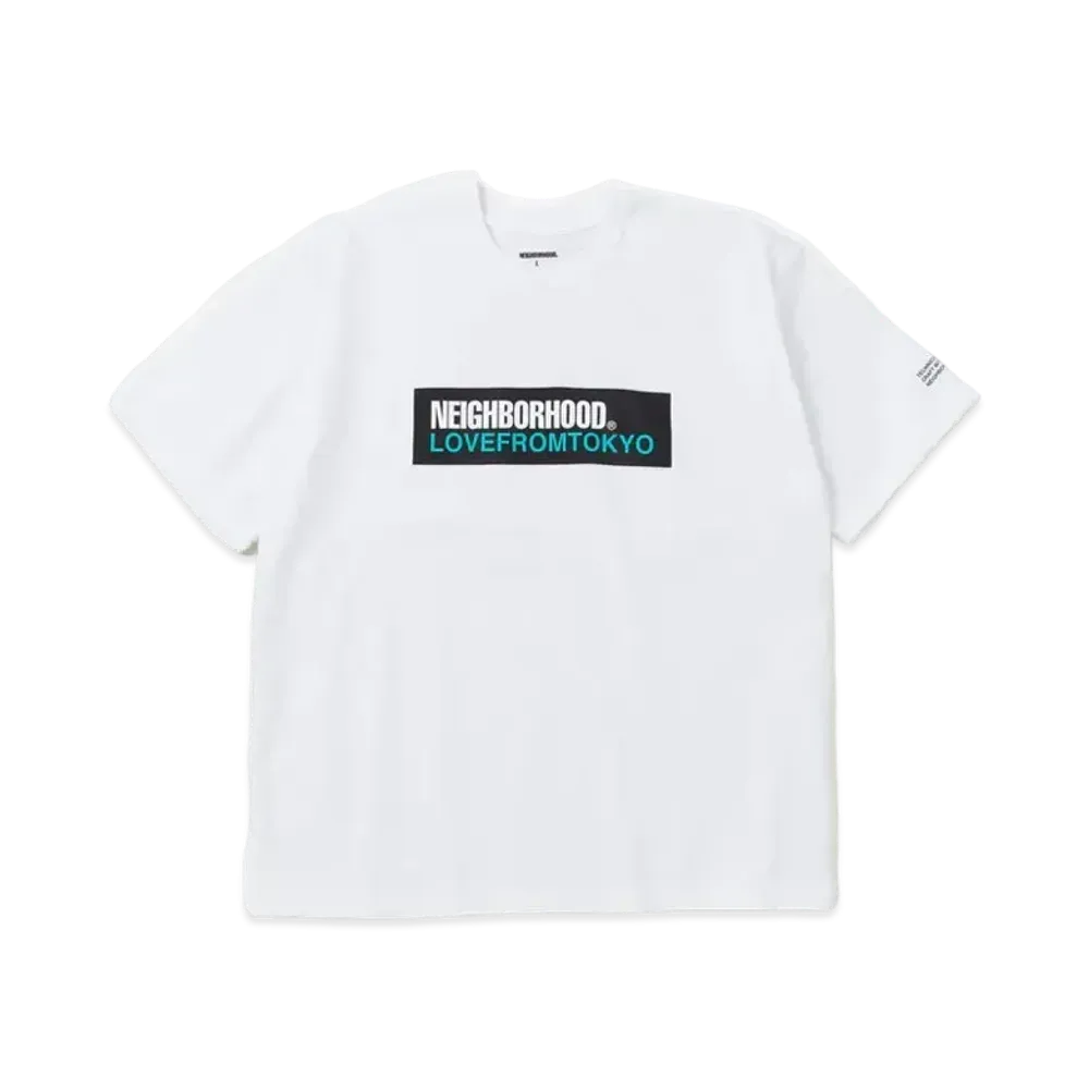 NEIGHBORHOOD NH 231 Spot . Tee SS-2 "White Blue"