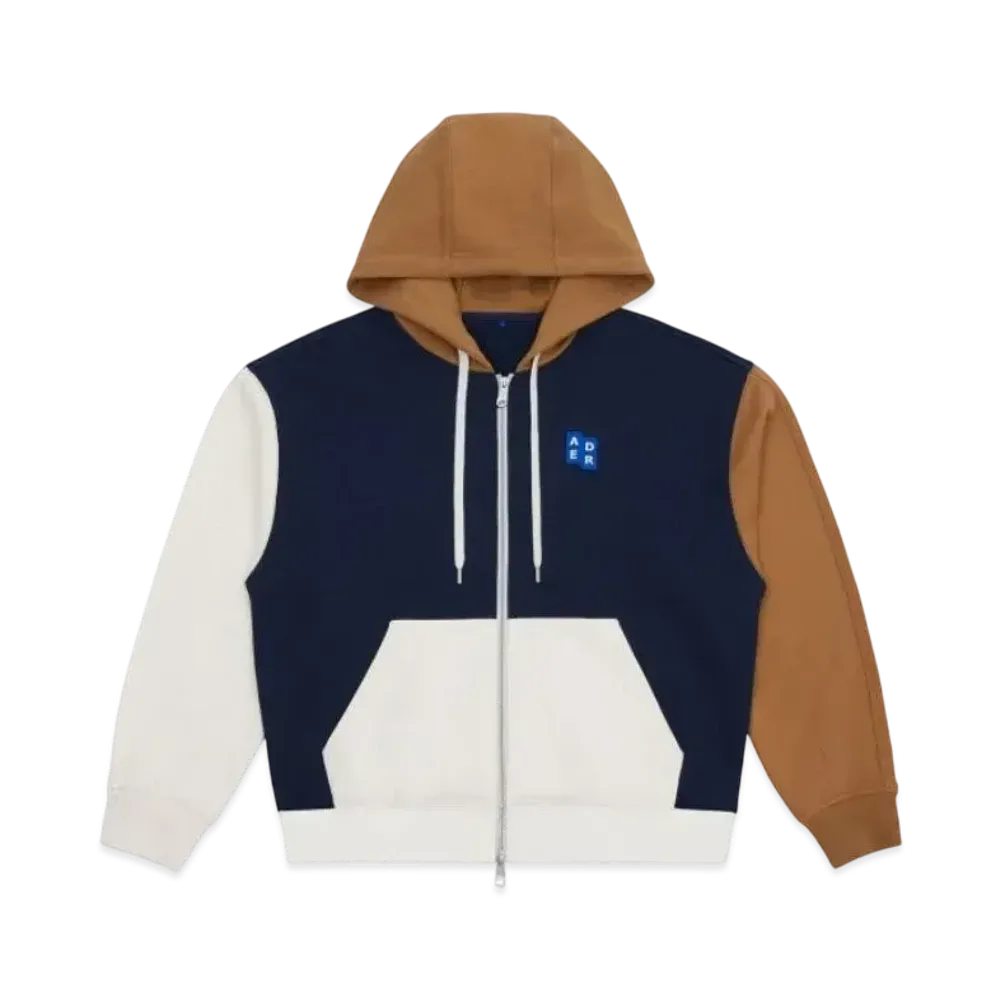 ADERERROR Tag Hoodie Zip-Up 02 "Navy"