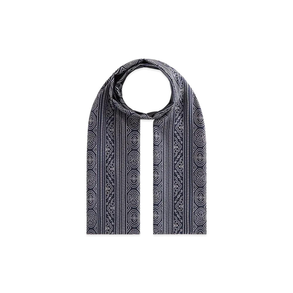 Kith Printed Silk Scarf "Nocturnal"