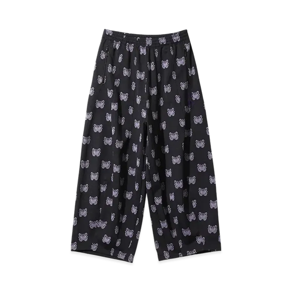NEEDLES x KAE TANAKA H.D. Track Pant Poly Jacquard "Black"