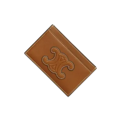 CELINE Card Case "Tan"