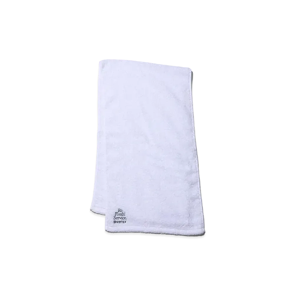 FreshService VIBTEX for Refresh!service. Slim Bath Towel "White"