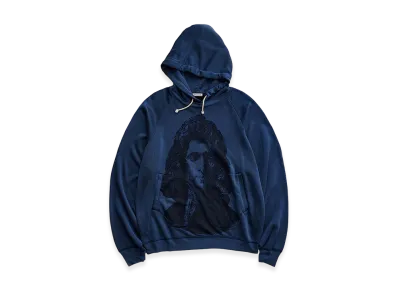 NICENESS R.Yeoman Cupra Jacquard Sweat Hoodie "Cyan"