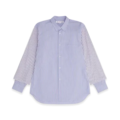 COMME des GARCONS SHIRT Multi Stripe Shirt "Blue"