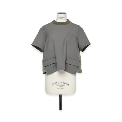 sacai Suiting Pullover "Taupe"