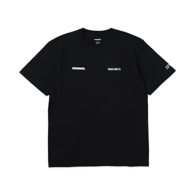 NEIGHBORHOOD x ROUGH CRAFTS . Tee SS "Black"