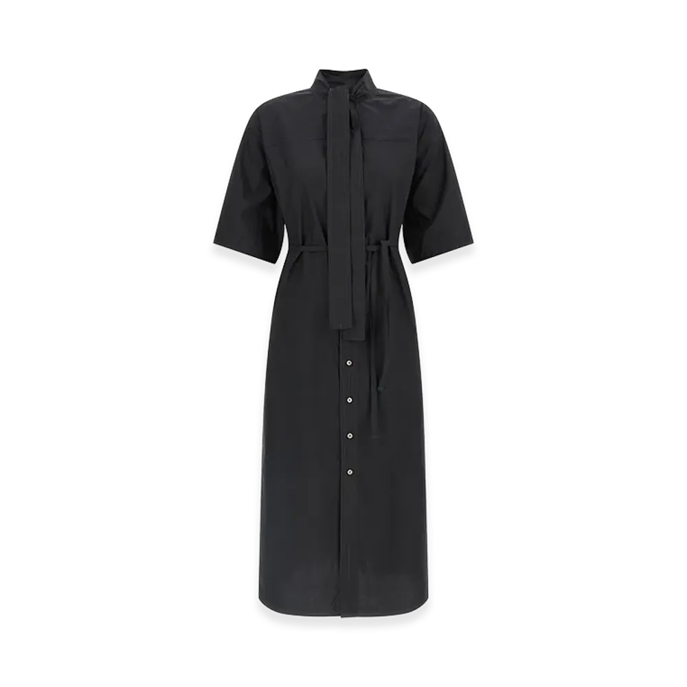 LEMAIRE Women's 'Tube' Reversible Dress "Black"