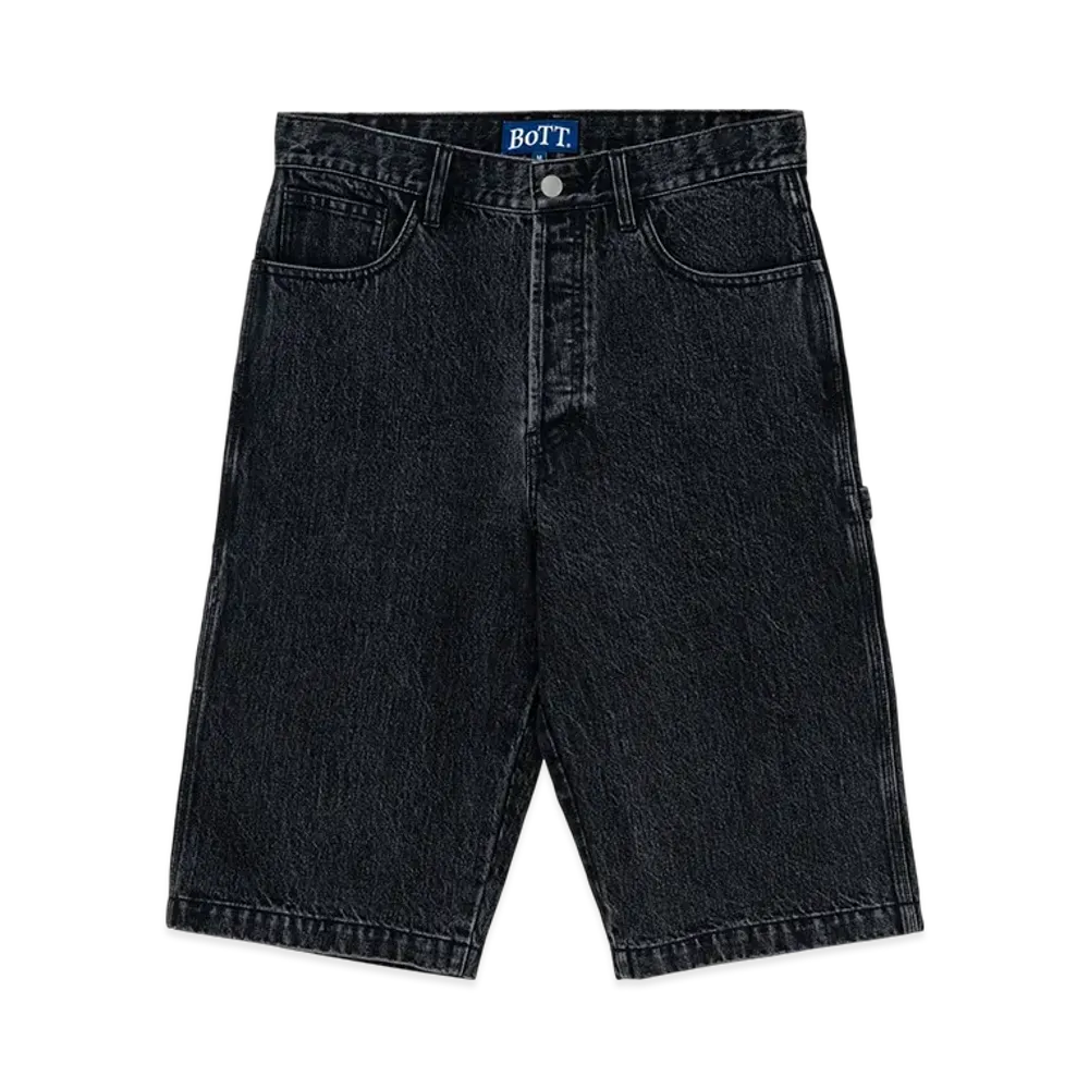 BoTT Sparkle Denim Painter Short "WashedBlack"