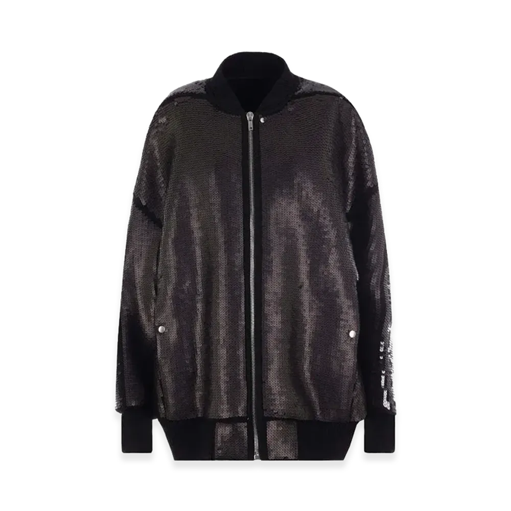 Rick Owens Women's Bomber Jumbo Peter "Black"