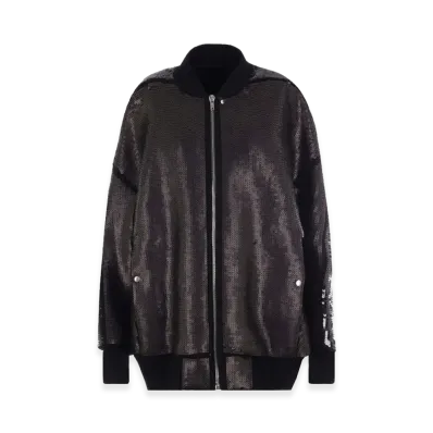 Rick Owens Women's Bomber Jumbo Peter "Black"