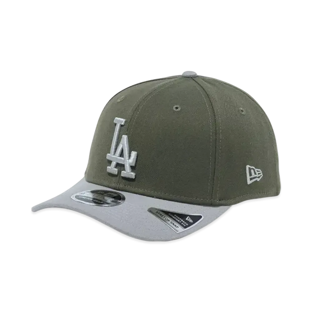 NEW ERA 9Seventy Stretch Snap New Olive Los Angeles Dodgers "New Olive "