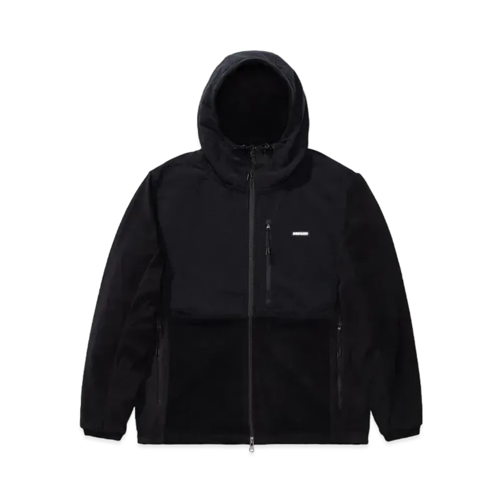 UNDEFEATED POLAR ZIP HOODIE - 20047 "Black"