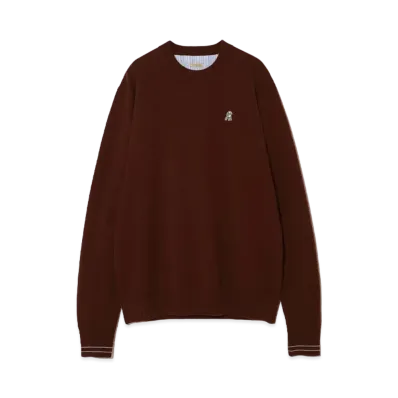 UNDERCOVER Cashmere Blend Wool Knit Pullover "Brown"