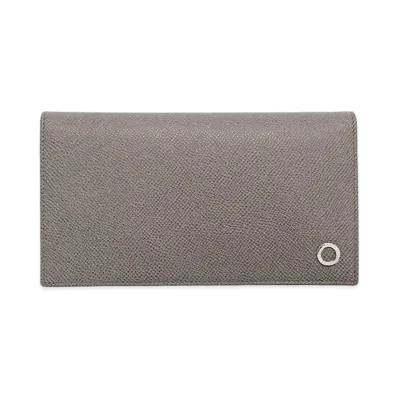BVLGARI Bvlgari Man Bifold Wallet Grain Leather "Stone Grey"