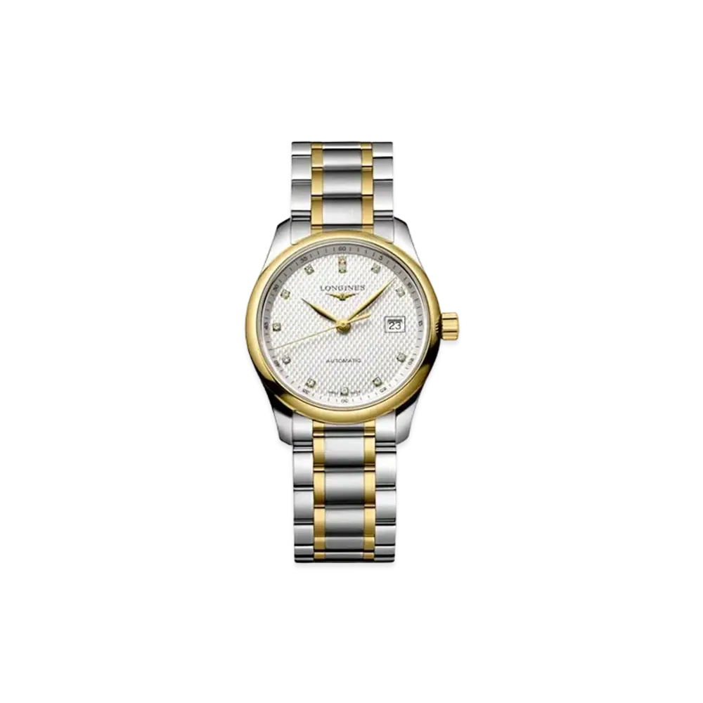 Longines Master Collection 29.00mm "Silver Barleycorn/Stainless Steel/Yellow Gold" L2.257.5.77.7