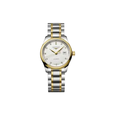 Longines Master Collection 29.00mm "Silver Barleycorn/Stainless Steel/Yellow Gold" L2.257.5.77.7