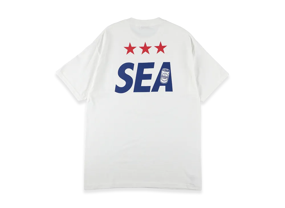 WIND AND SEA x ORION BEER Can S/S Tee "White"