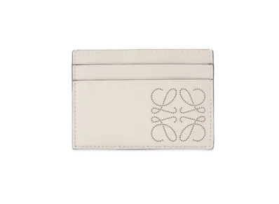 LOEWE Brand Plain Cardholder "Light Oat / Tan"