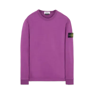 Stone Island 64450 GAUZED COTTON JERSEY "Magenta"