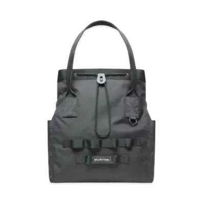 BALENCIAGA Army Medium Tote Bag "Gray&Silver"