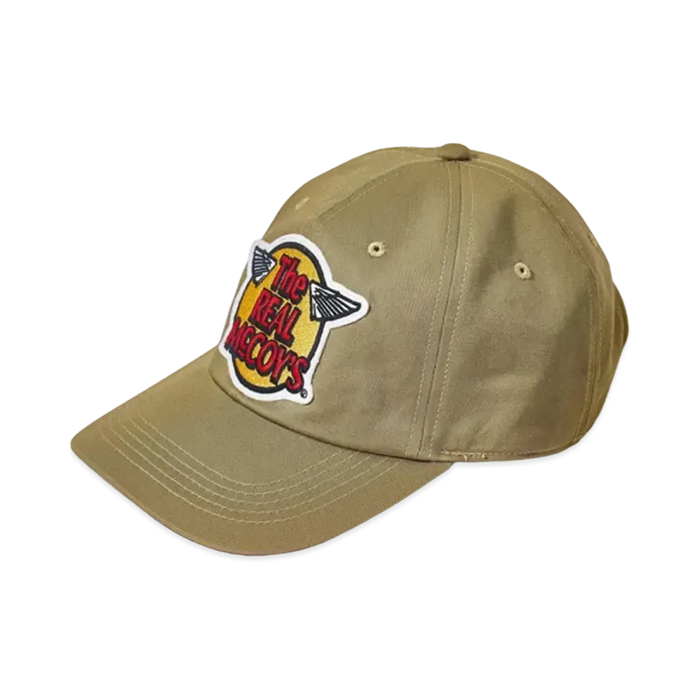 THE REAL McCOY'S Logo Baseball Cap "Khaki"