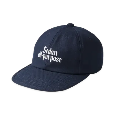 SEDAN ALL-PURPOSE Old English Logo Cap "Navy"