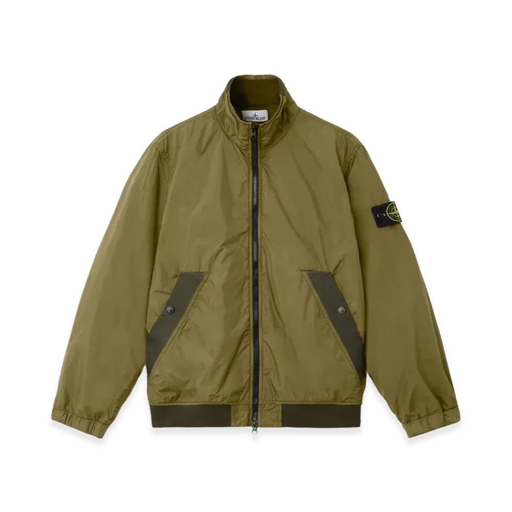 Stone Island 4100111 Crinkle Reps NY "Military Green"