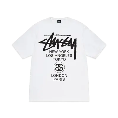 Stussy World Tour Tee "White" (22FW)