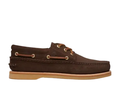Timberland Crafted Boat Shoes "Dark Brown Suede"