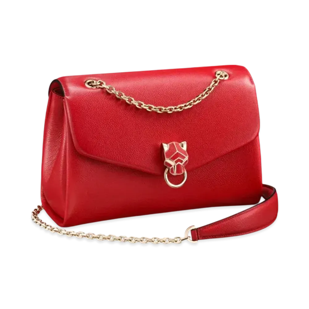 Cartier Chain Bag Small, Panthere de Cartier "Red"