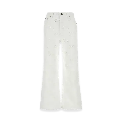 Chloe Women's Denim Jeans "White"